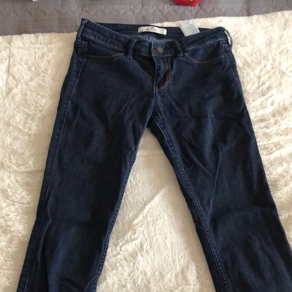 Dark blue jeans